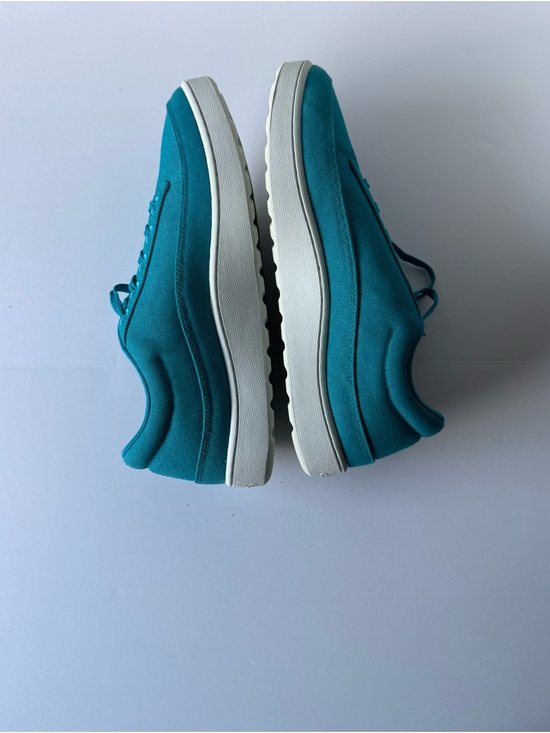 Allbirds Canvas Pacer Thrive Teal Clarity Blue Men’s Size CP M11 Sneakers NEW